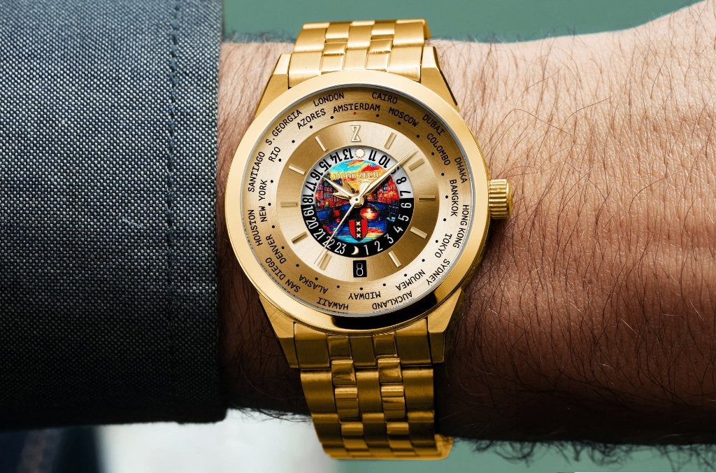 Jacob Zech Amsterdam Limited Edition t.w.v € 599 SEIKO!, Enlèvement ou Envoi, Étanche, Neuf