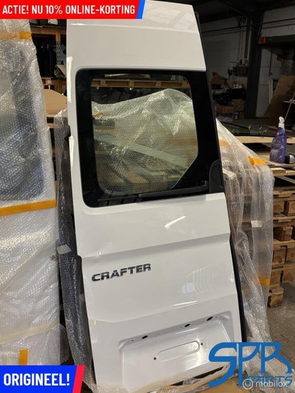 VW Crafter II 7C Achterdeur Links LC9A LINKSACHTER DEUR RAAM, Rechts, Nieuw, Ophalen of Verzenden