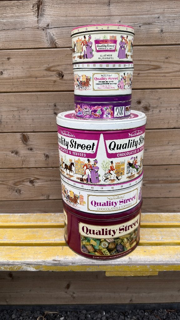 Lot Quality Street blikken dozen – vintage, retro & verzamel, Collections, Enlèvement ou Envoi, Utilisé, Autre, Autres marques