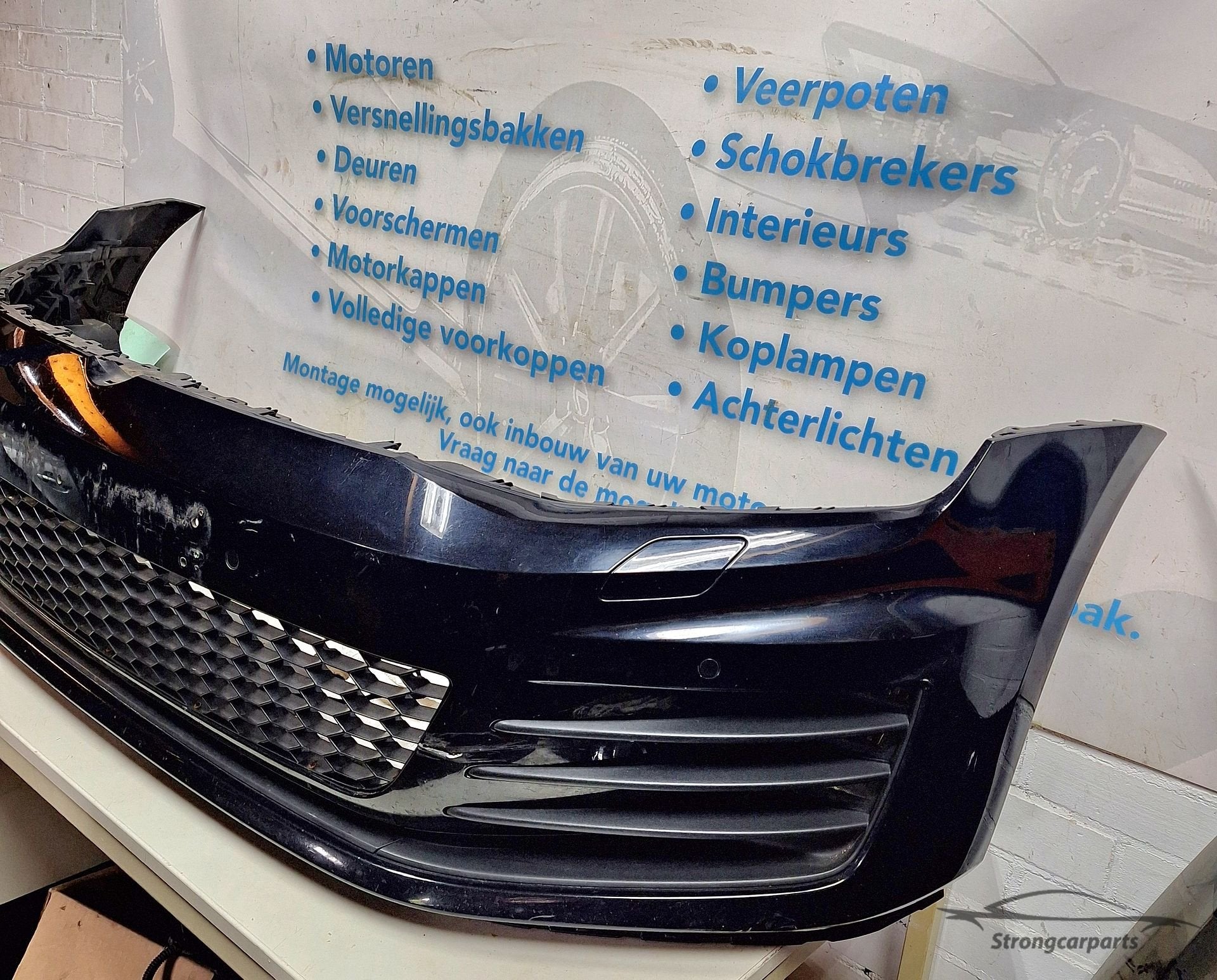 Voorbumper VW Golf VII 7 GTI Compleet 5G0807221L kleur LC9X, Auto-onderdelen, Gebruikt, -, -, Ophalen of Verzenden