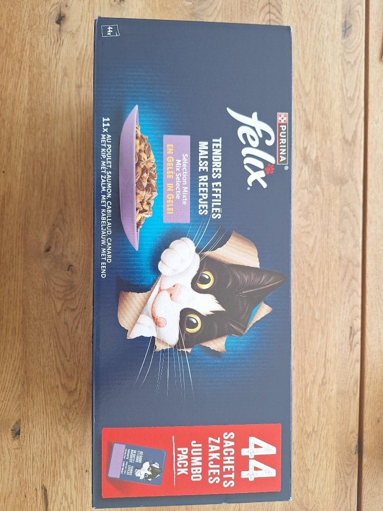 Katteneten Felix, Ophalen, Kat