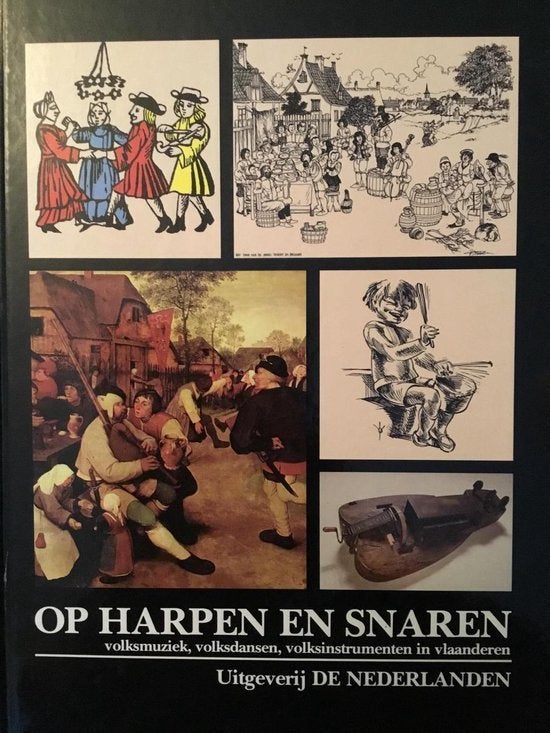 boek: op harpen en snaren-volksmuziek,volksdansen...., Livres, Musique, Enlèvement ou Envoi, Comme neuf, Genre ou Style