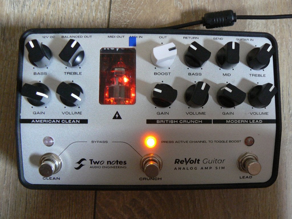 Préampli à lampe Two Notes ReVolt, Enlèvement ou Envoi, Comme neuf, Distortion, Overdrive ou Fuzz