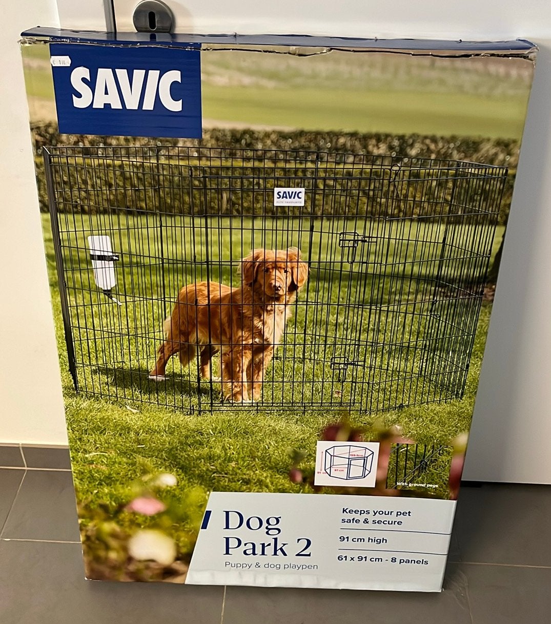 Hondenpark Savic, Enlèvement, Neuf