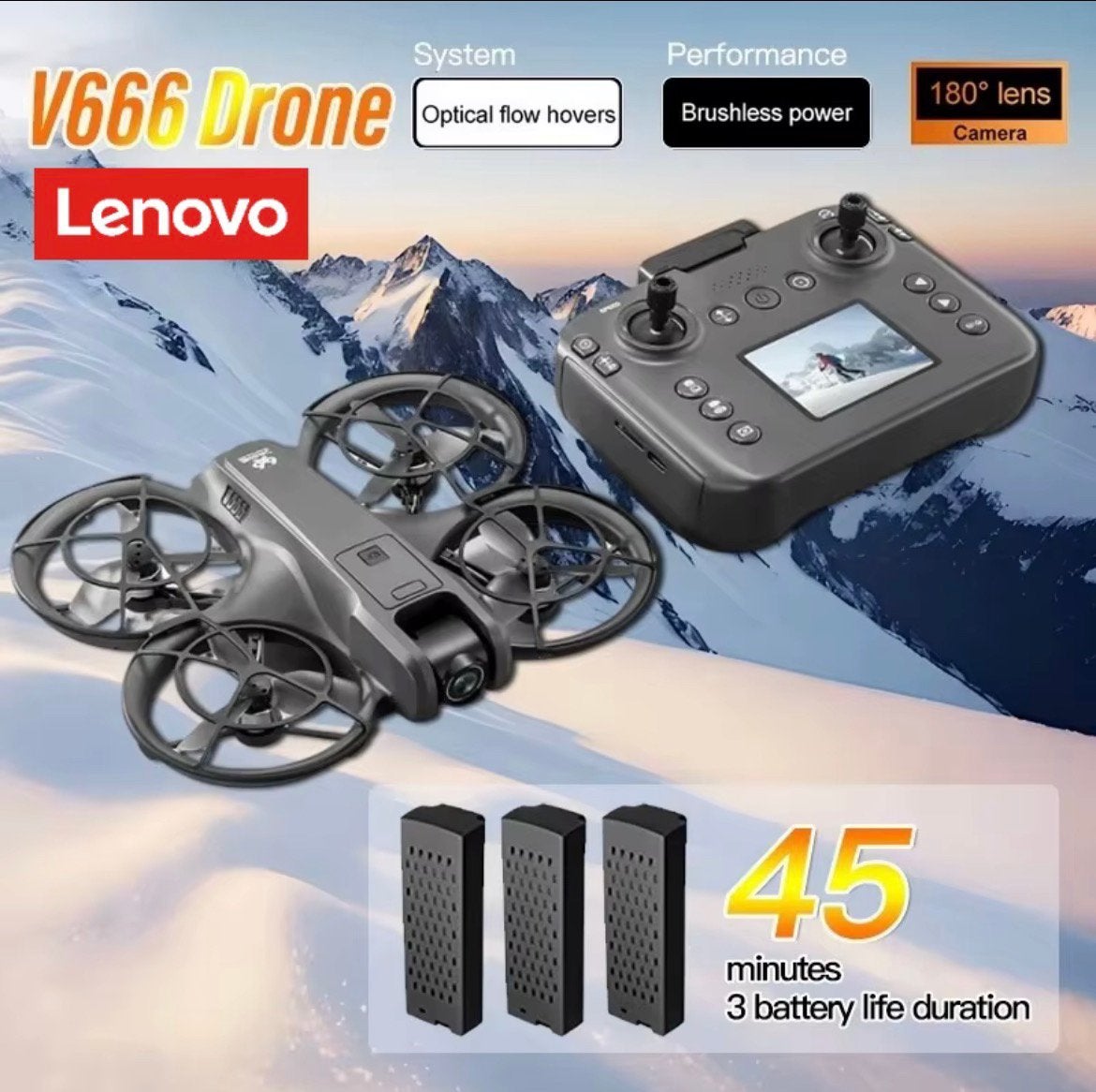 Photographie aérienne professionnelle Mini Drone 4K, TV, Hi-fi & Vidéo, Drones, 100 à 1000 m, Qualité supérieure, Maintien d'altitude