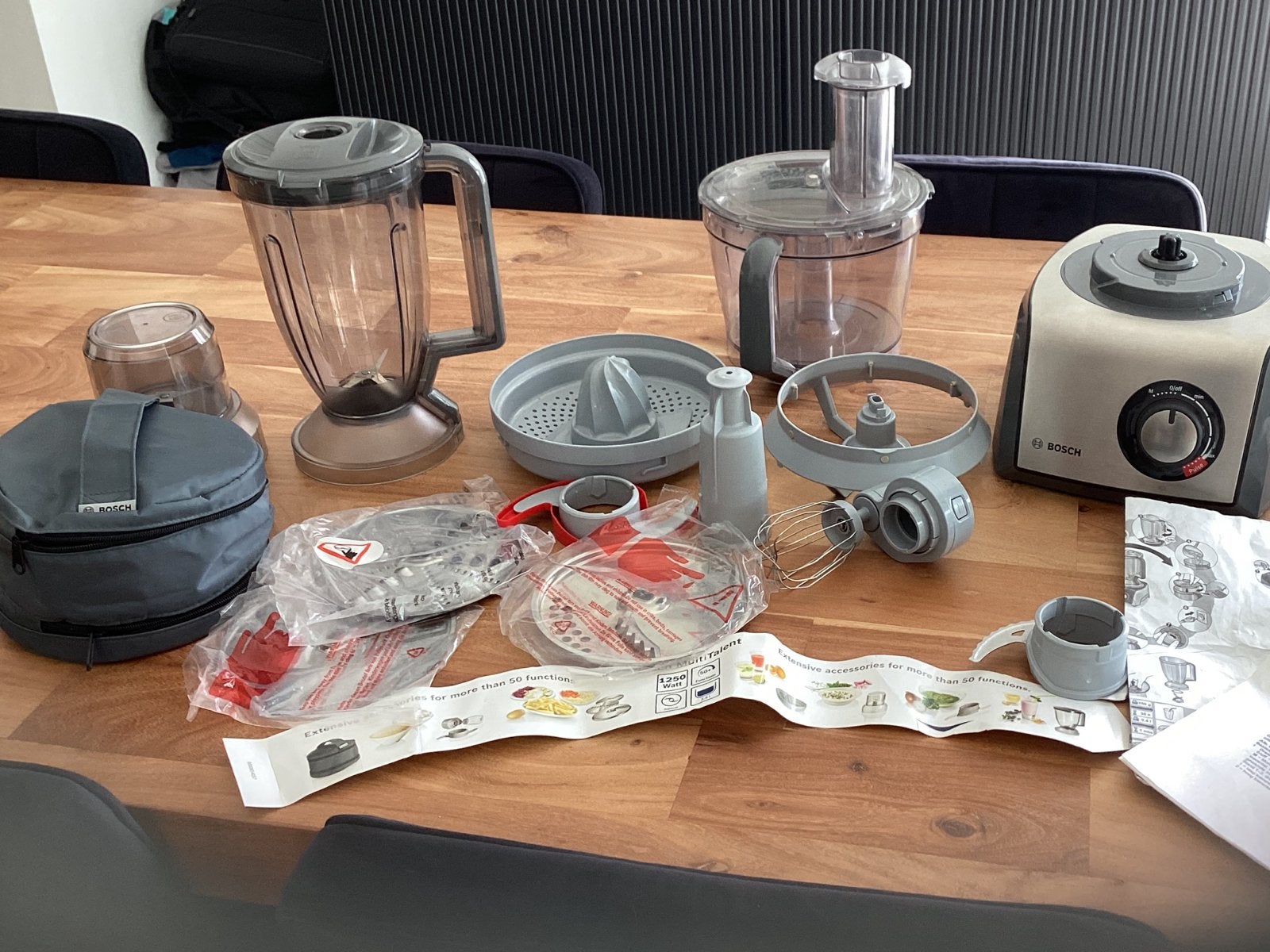 Bosch MultiTalent foodprosessor, Ophalen, Zo goed als nieuw