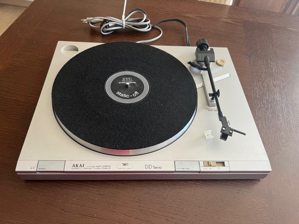 Akai AP-D120 platenspeler, Audio, Tv en Foto, Platenspelers, Ophalen, Gebruikt, Platenspeler, Akai
