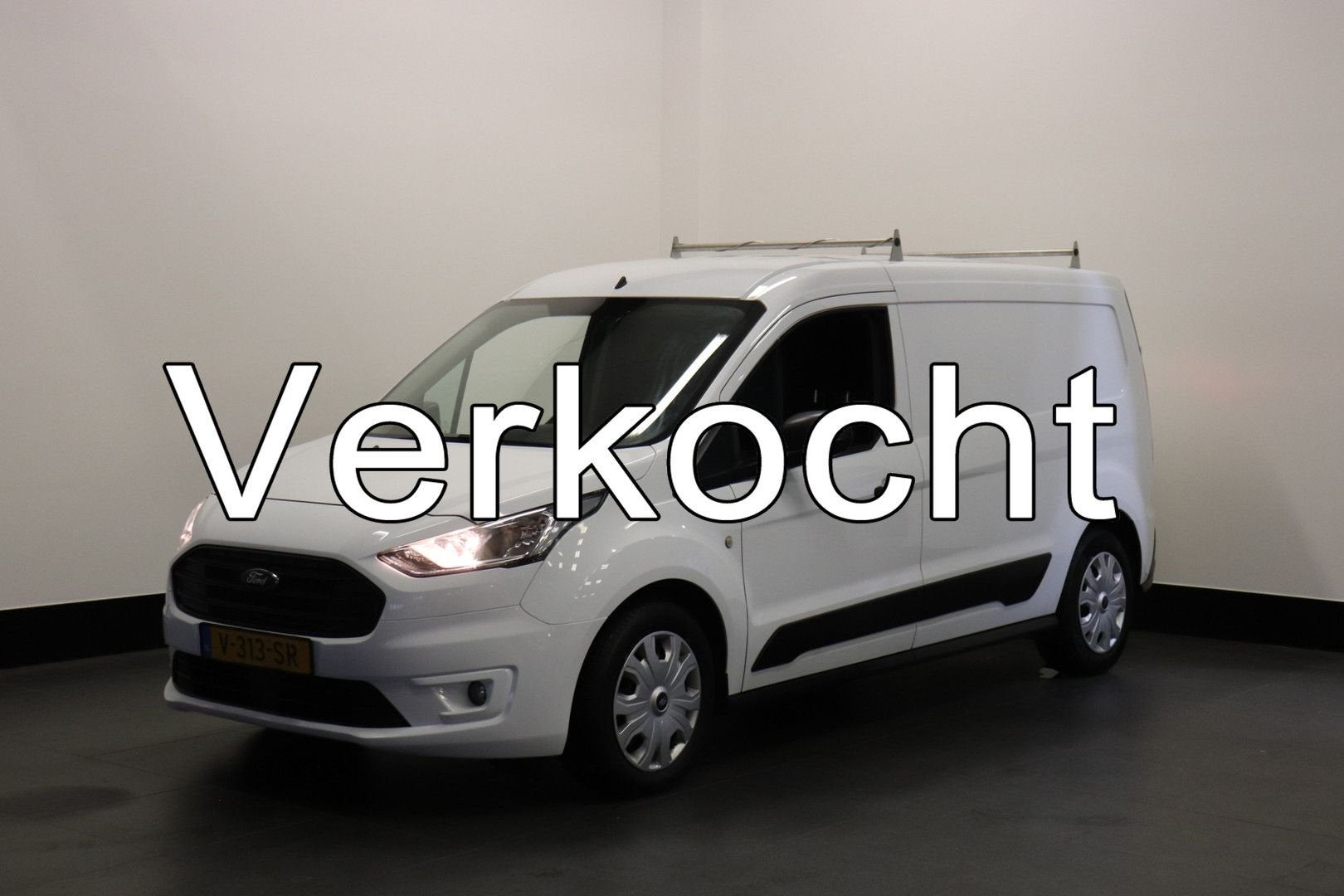 Ford Transit Connect 1.5 EcoBlue 100PK L2 EURO 6 - Airco - C, Electronic Stability Program (ESP), Wit, Bedrijf, Ford