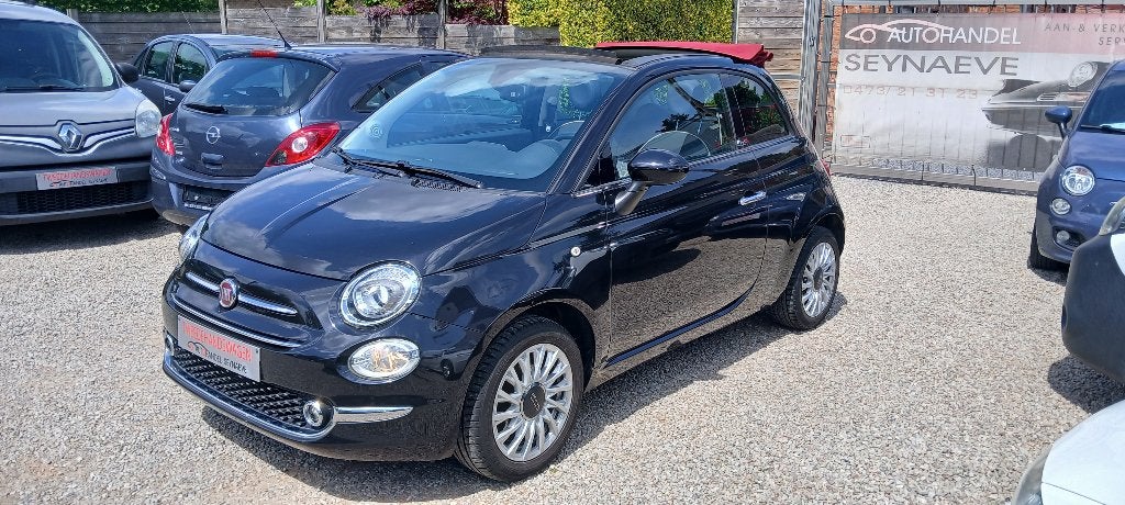 Fiat 500C 2017 83000KM, Autos, Fiat, Achat, Euro 6, Cabriolet, Boîte manuelle