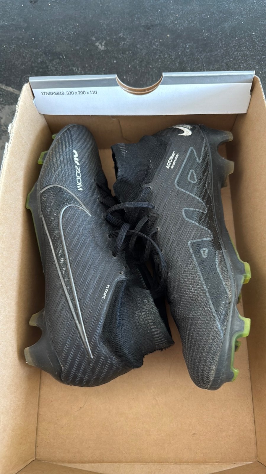 Voetbalschoenen Nike Mercurial air zoom maat 40, Ophalen of Verzenden, Gebruikt
