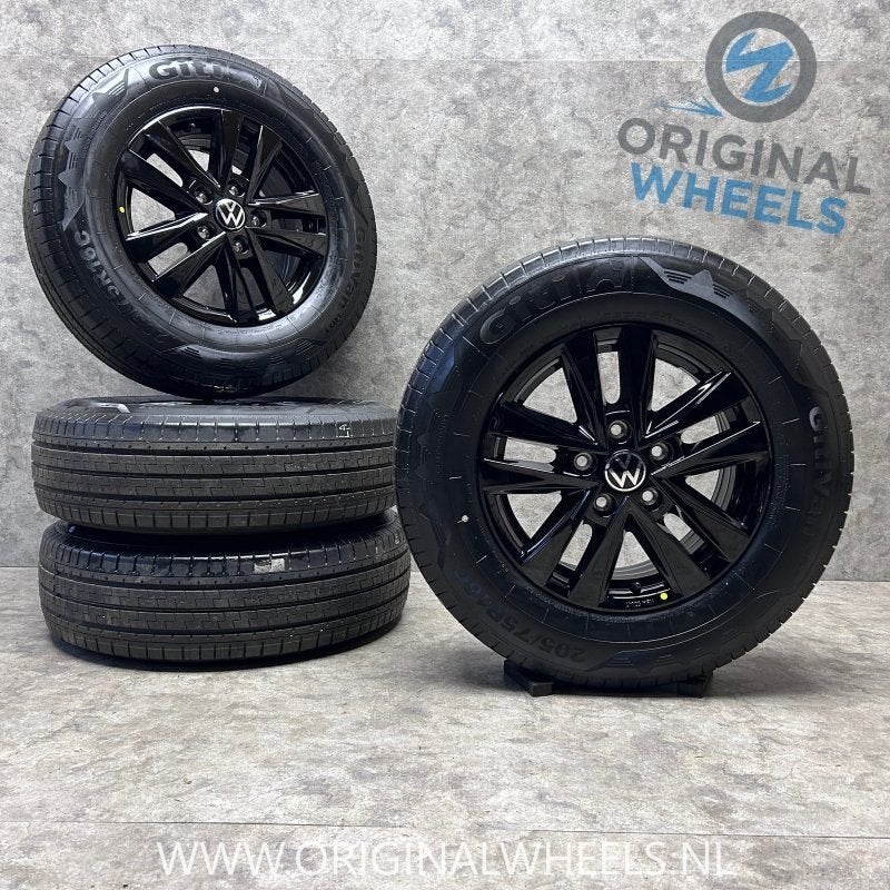 16 inch originele Brest velgen + zomerbanden Volkswagen Craf, Neuf, Pneus et Jantes, 16 pouces, Pneus été