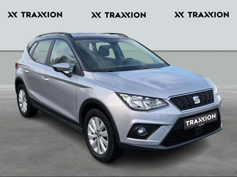Seat Arona 1.0 TGI 90 Style /Carplay/Parksens, Autos, Argent ou Gris, 90 ch, Boîte manuelle, 5 portes