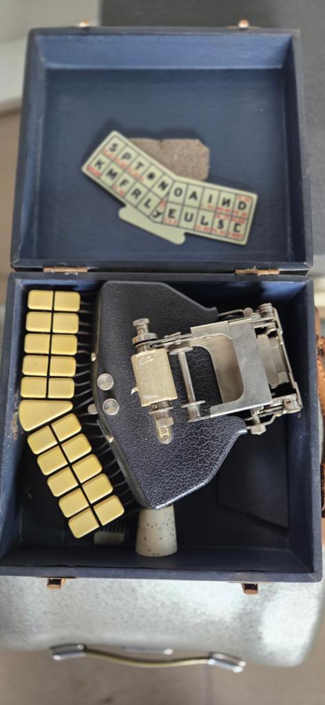 Old Vintage Grandjean Stenotype - volledig model, Ophalen