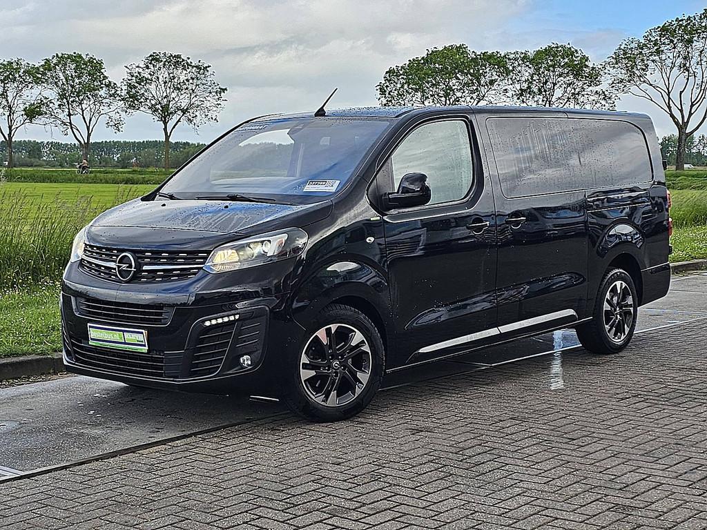 Opel Vivaro 2.0 CDTI L3H1 DC Edition (bj 2021), Gebruikt, 4 cilinders, Zwart, 5 deurs