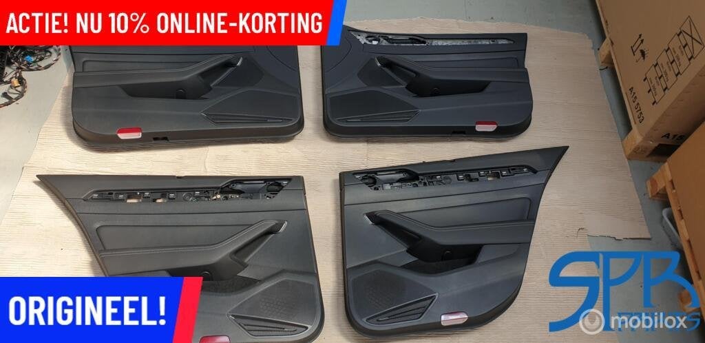 ARTEON LEDER LEER Deurpaneel SET DEURPANELEN PRIVACY GORDIJN, Volkswagen, Nieuw, Ophalen of Verzenden, Volkswagen