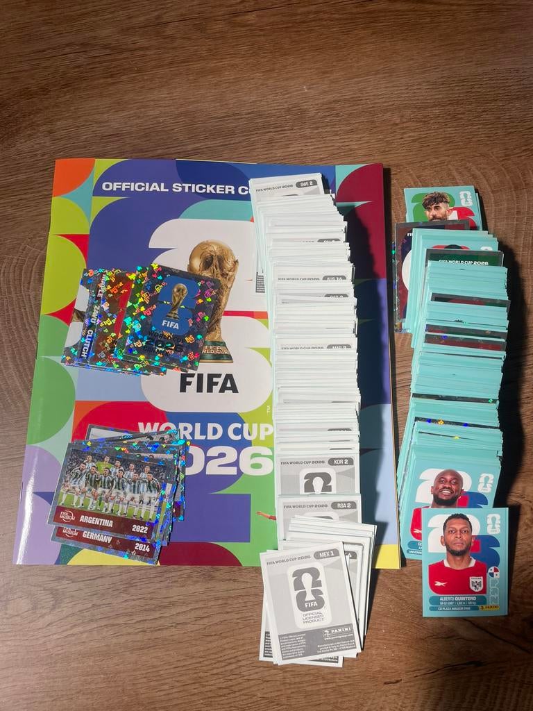 Panini Wk FIFA World Cup 2026 – VOLLEDIGE SET (980 stickers), Enlèvement, Comme neuf