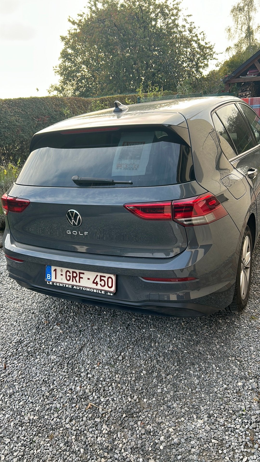 A vendre golf 8, Argent ou Gris, Achat, Noir, 5 portes