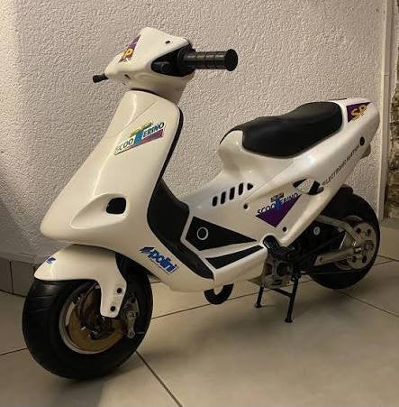 Minibike Polini scooterino gezocht, Vélos & Vélomoteurs, Mini Bikes, Midi Bikes & Pit Bikes, Enlèvement, Utilisé