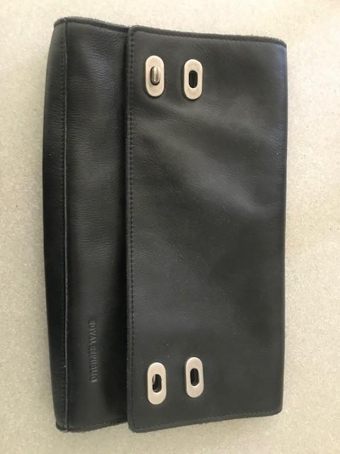 Handtas/ Clutch Royal Republiq zwart, Ophalen of Verzenden, Zo goed als nieuw, Zwart, Handtas