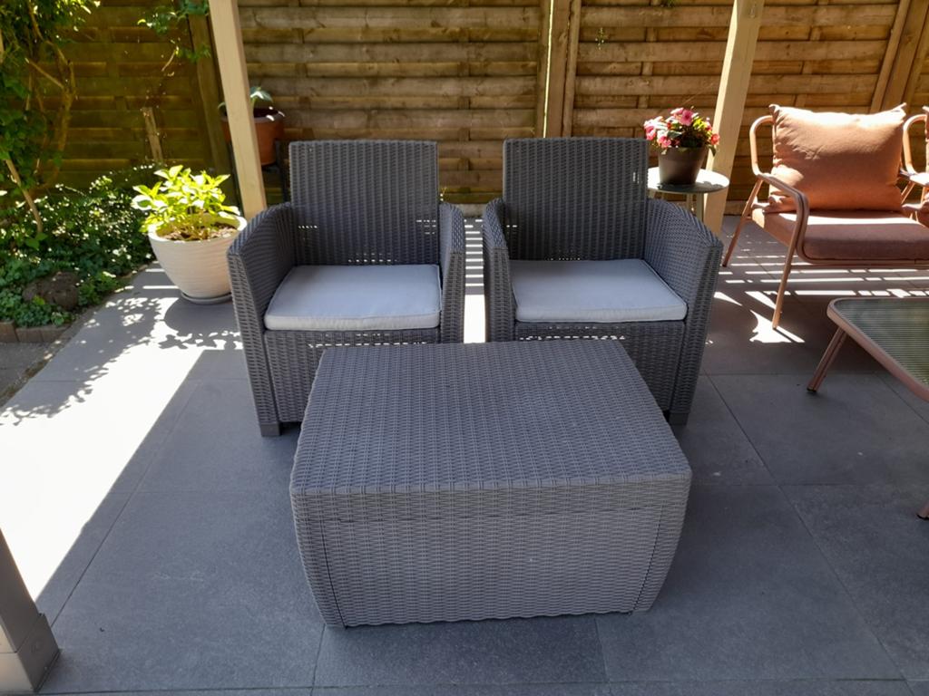 Allibert zetels en tafel, Enlèvement, Salons de jardin
