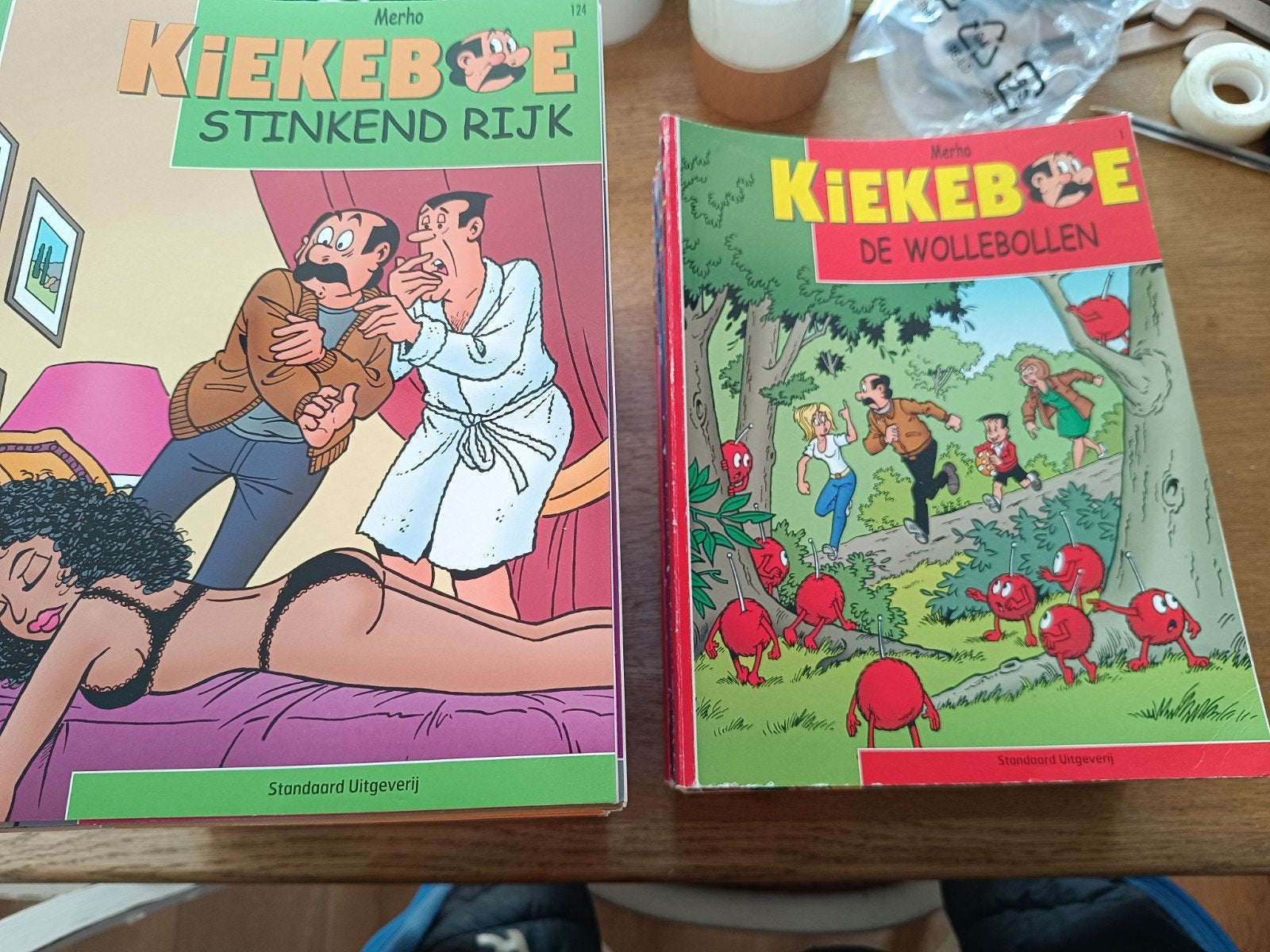 Kiekeboe strips, Boeken, Ophalen of Verzenden