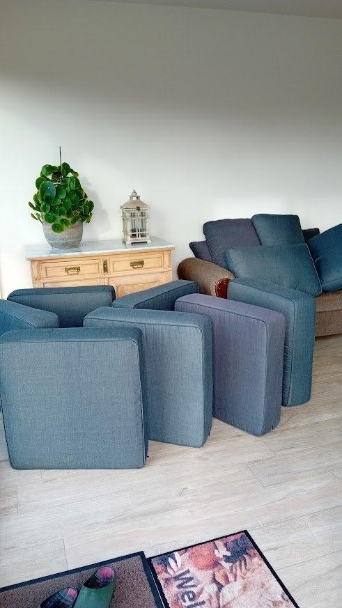 Kussens voor loungeset, Tuin en Terras, Ophalen, Zo goed als nieuw, Loungeset