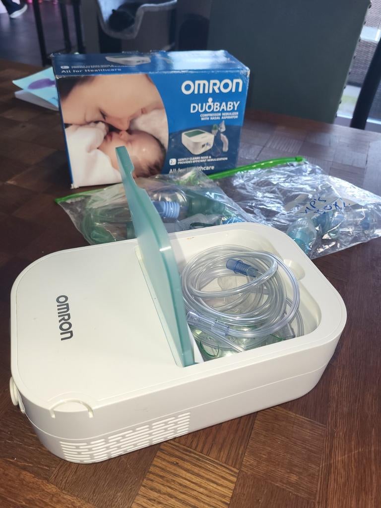 Omron Duobaby aerosol/vernevelaar, Enlèvement