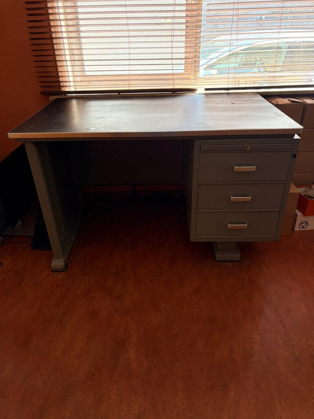 Bureau Gispen original des années 1960, Gispen, Autres types, Métal, Vintage