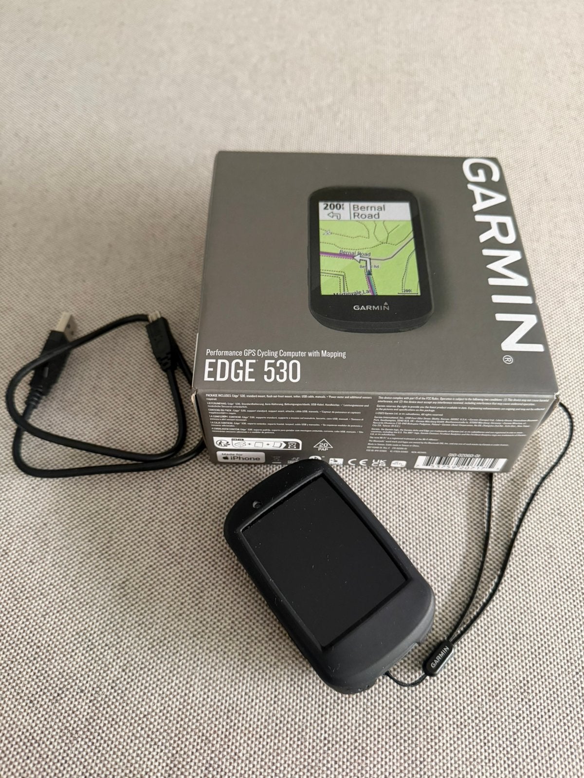 Garmin Edge 530 fietscomputer, Fietsen en Brommers, Ophalen, GPS, Zo goed als nieuw