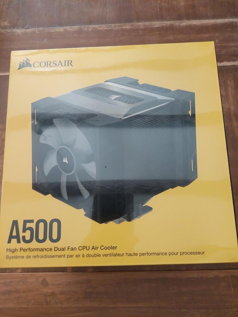 Ventirad à double ventilateur CORSAIR A500 NEUF, Computers en Software, Computerkoelers, Nieuw, Luchtkoeling, Ophalen
