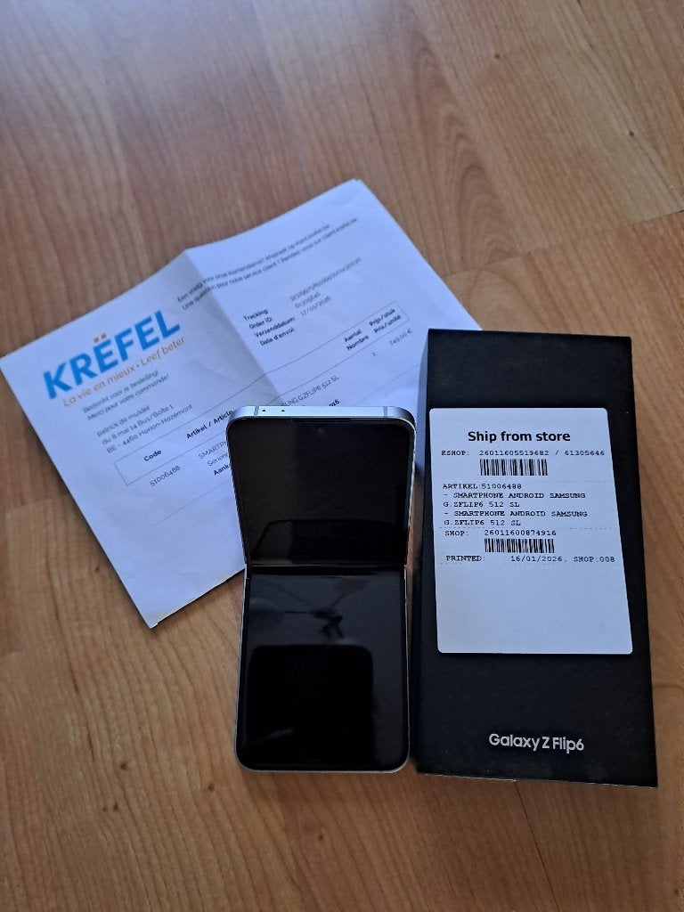 gsm z flip 6, Télécoms, Téléphonie mobile | Samsung, Neuf, Enlèvement ou Envoi, Argent, Galaxy Z Flip