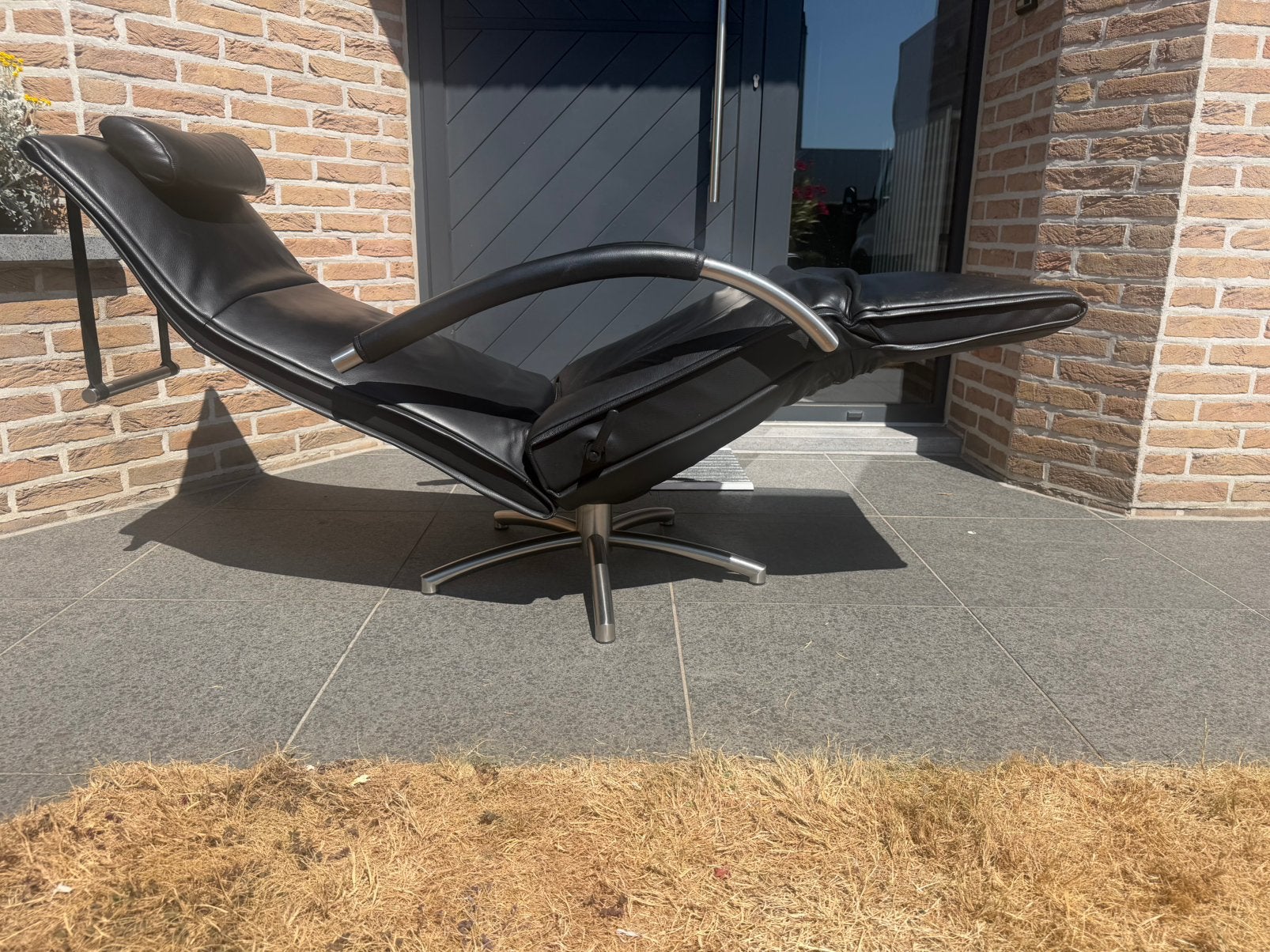 Magnifique relax Jori Mensana noir avec coussin, Medi, Enlèvement ou Envoi