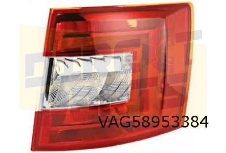 Skoda Octavia (3/13-3/17) Achterlicht Rechts OES! 5E9945112, -, Verzenden, -, Nieuw