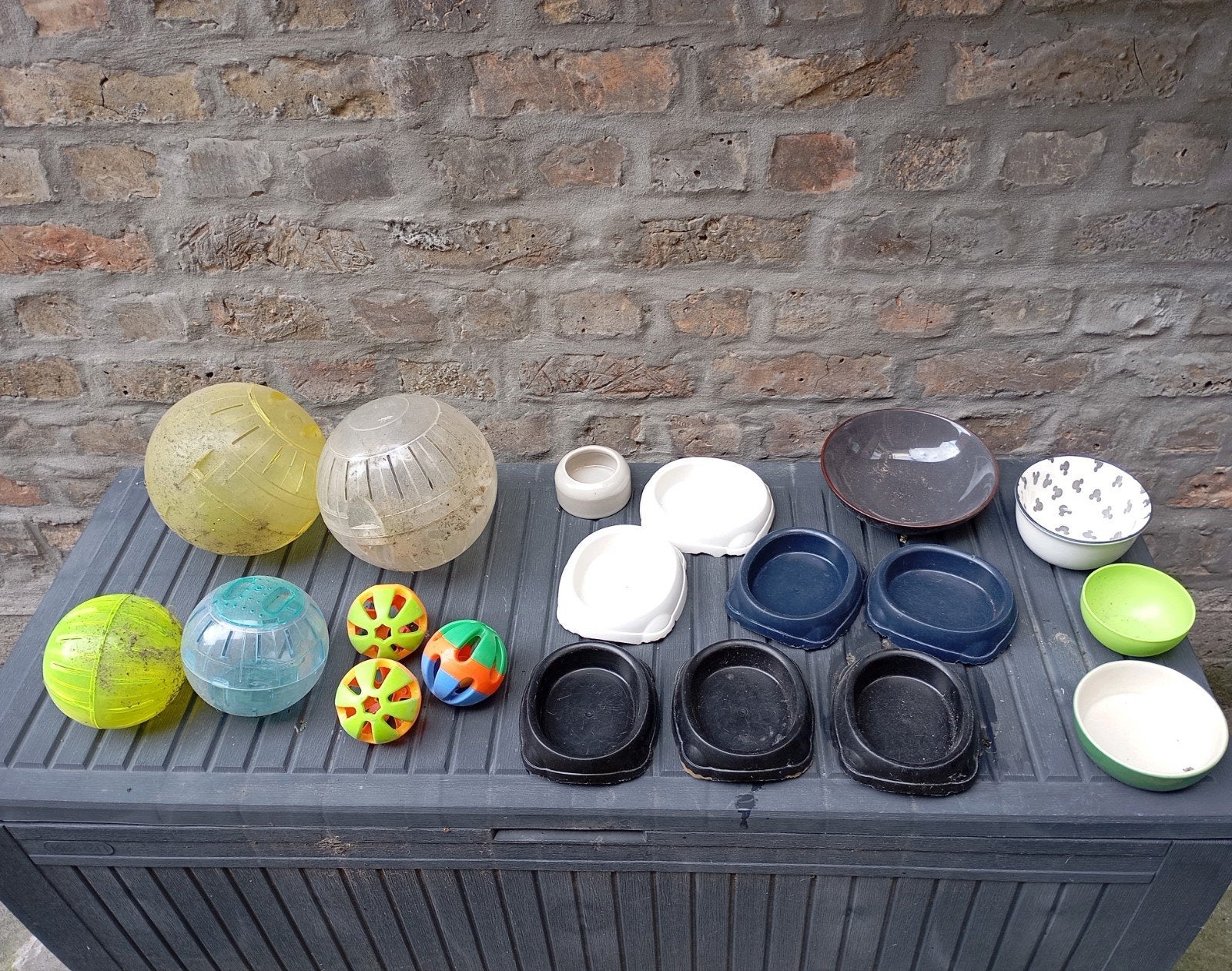 knaagdieren materiaal, Ophalen, Gebruikt