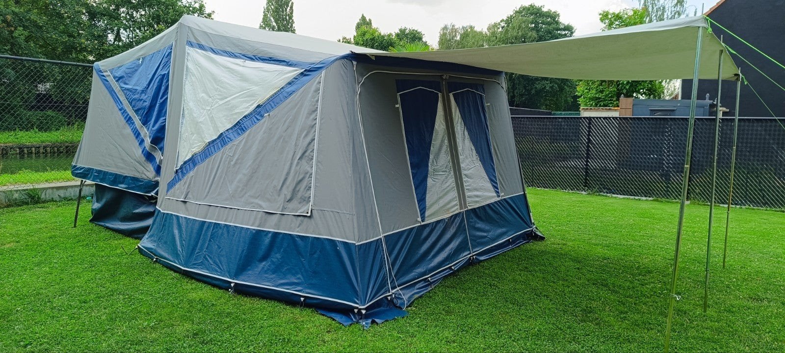 Tente roulotte 4/5 personnes, Caravanes & Camping, Caravanes pliantes, Enlèvement