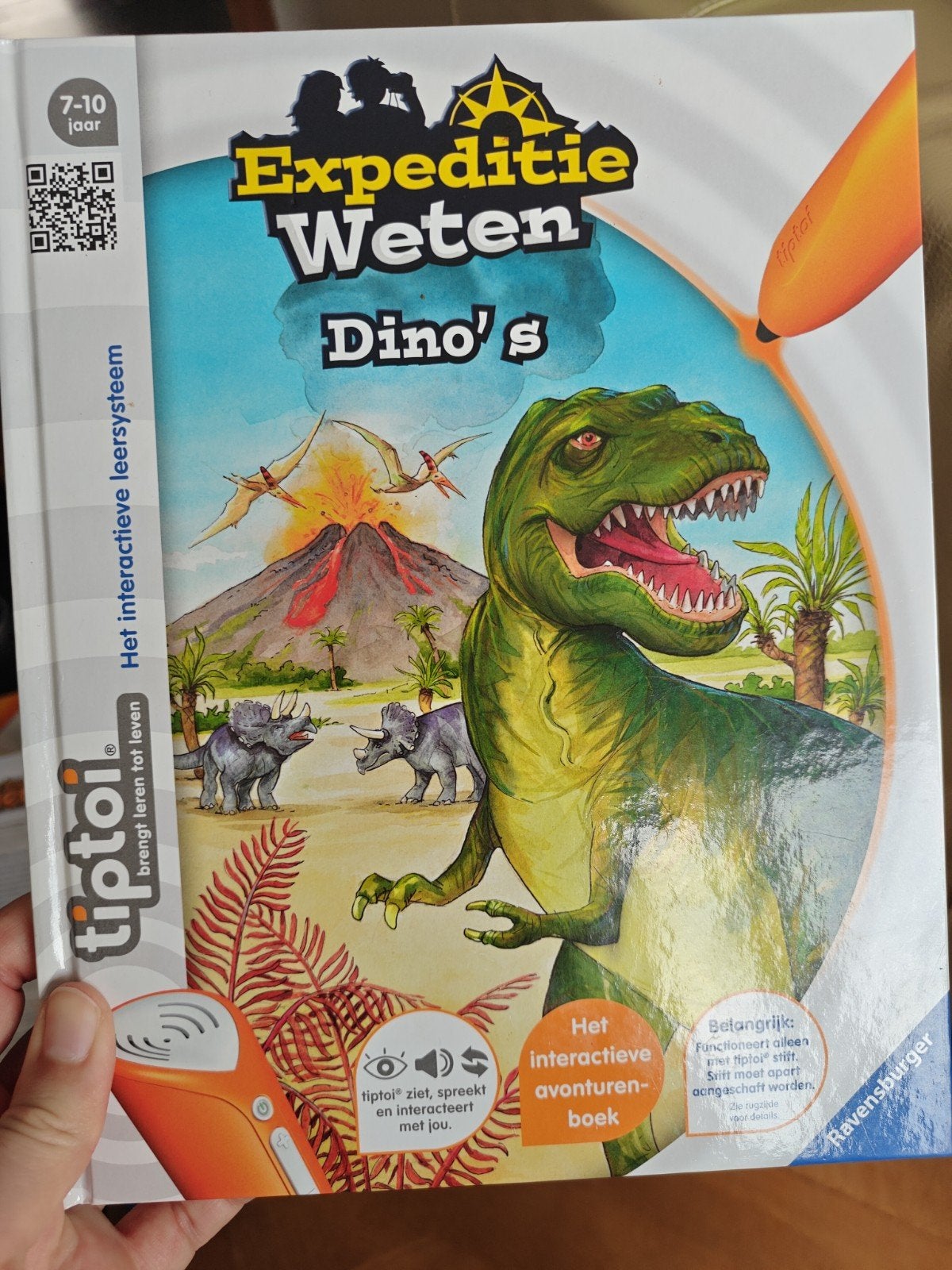 Tip toi boek, dino's  7 tot 10 jaar, Kinderen en Baby's, Speelgoed | Educatief en Creatief, Ophalen
