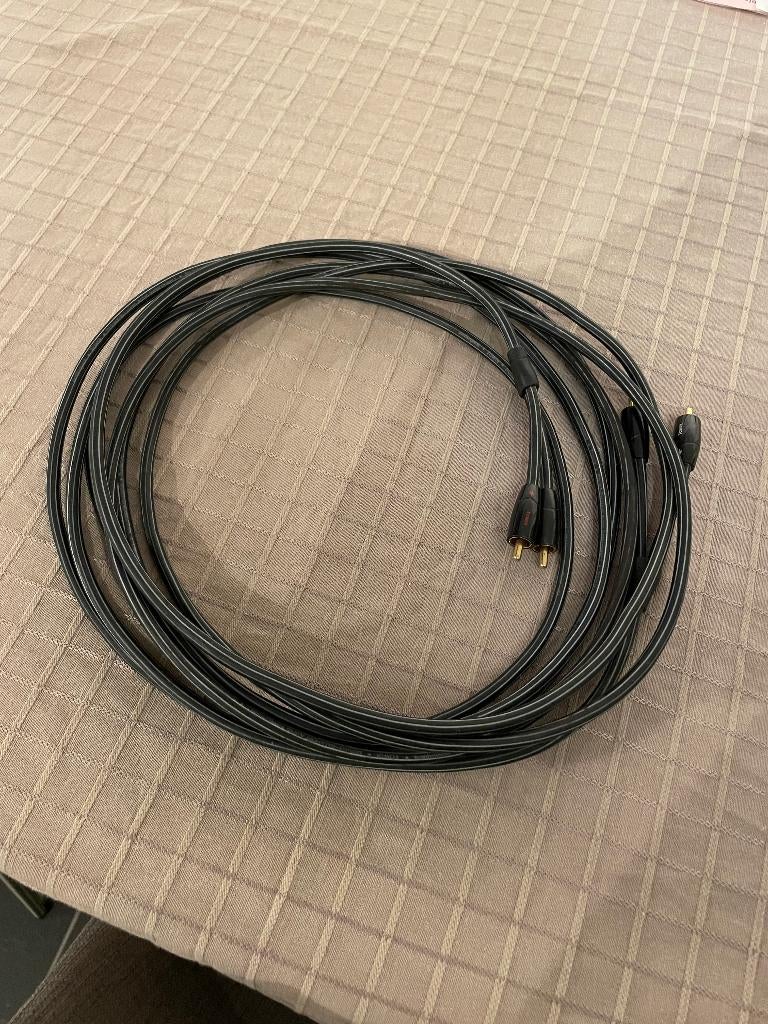 Interliaison RCA Audioquest, TV, Hi-fi & Vidéo, Câbles audio & Câbles de télévision, Enlèvement ou Envoi, Utilisé, 2 à 5 mètres