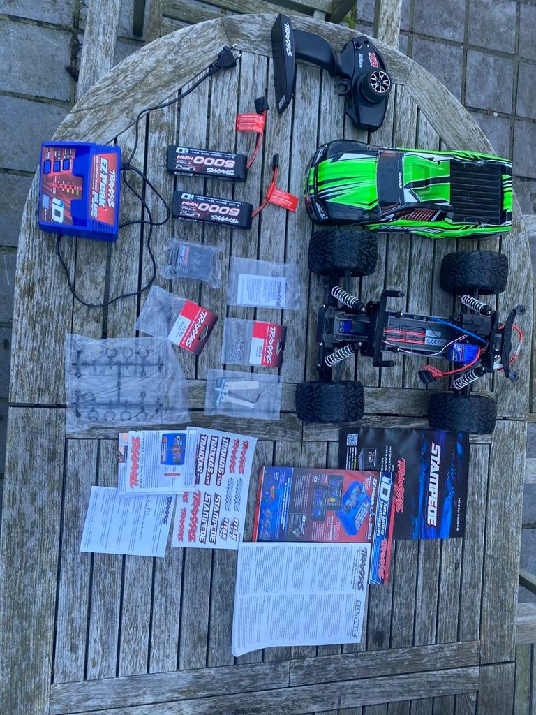 Traxxas bestuurbare auto, Ophalen, Gebruikt