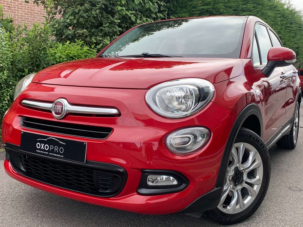 Fiat 500X 1.6i Essence 110CV / Gps / Clim Auto / Cruise / Ra, Rouge, Achat, Euro 6, Boîte manuelle