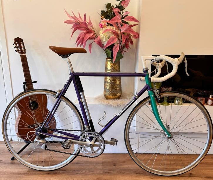 Prachtiger Retro  Diamant  in Top Staat, Full Shimano 105, Fietsen en Brommers, Ophalen of Verzenden