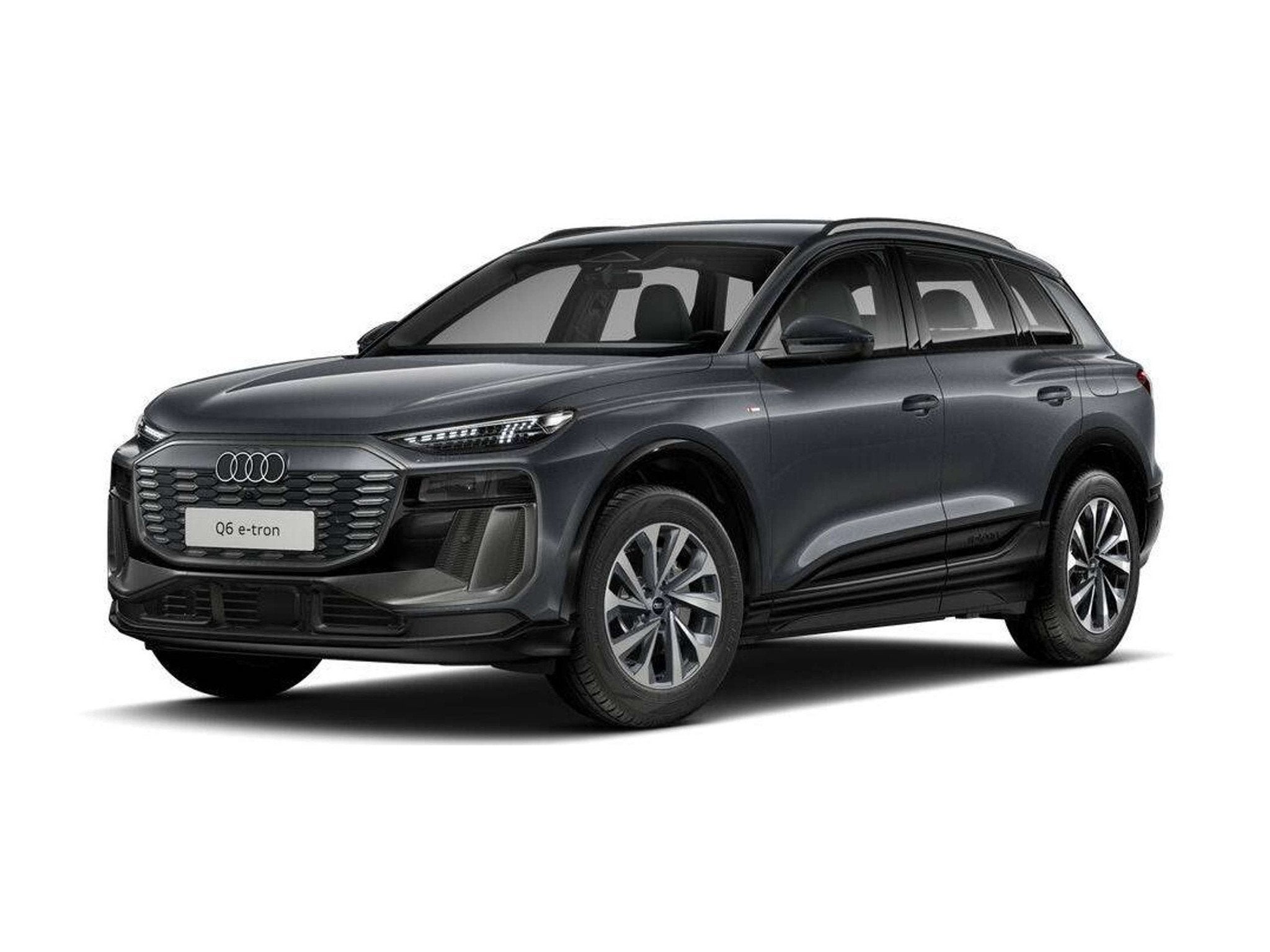 Audi Q6 e-tron Q6 e-Tron S line l 360 Cam l Carplay l Sportz, Auto's, Audi, Gebruikt, Zwart, Adaptive Cruise Control, 5 zetels