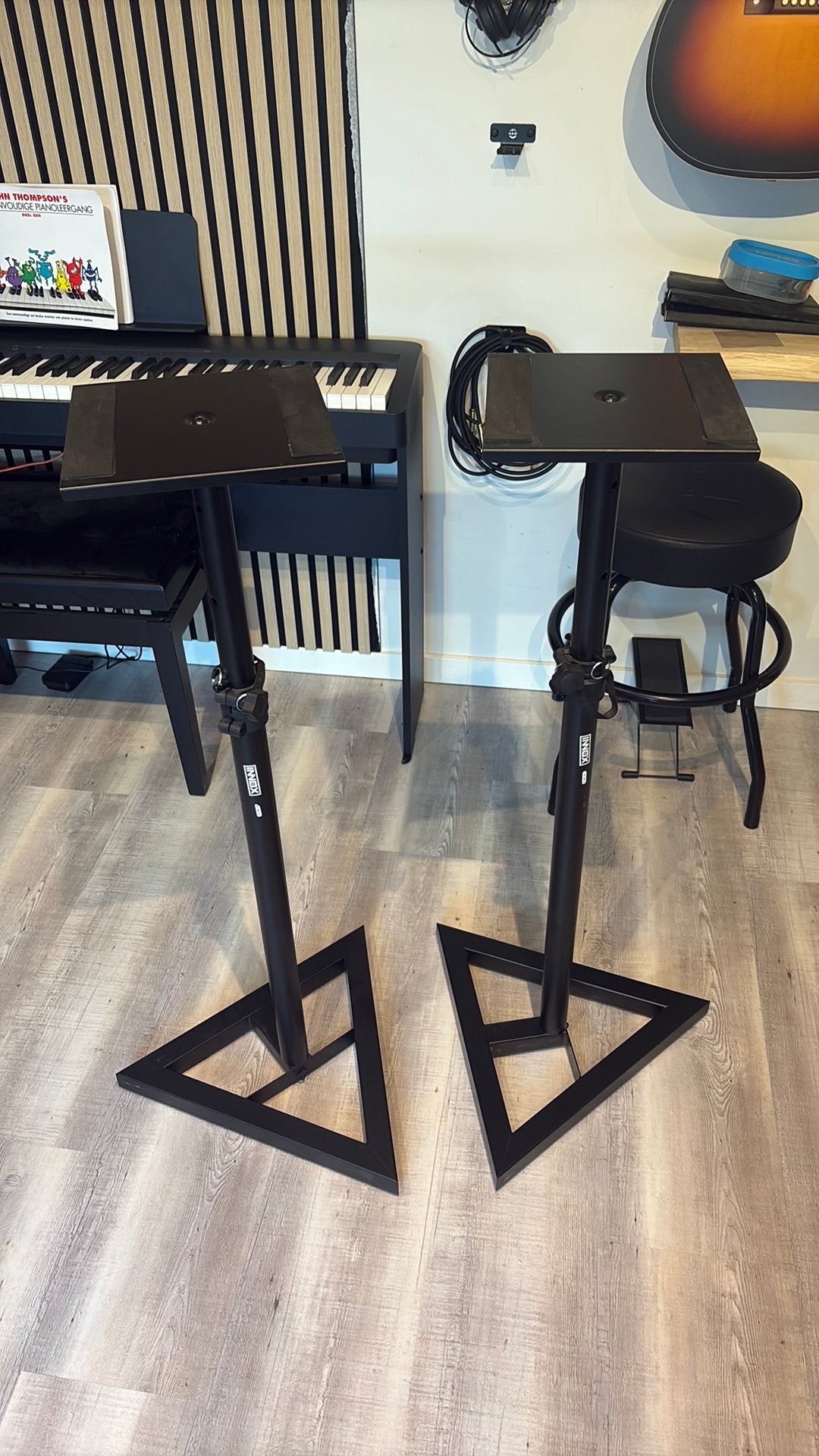 2x innox monitor statief te koop, Muziek en Instrumenten, Ophalen, Zo goed als nieuw