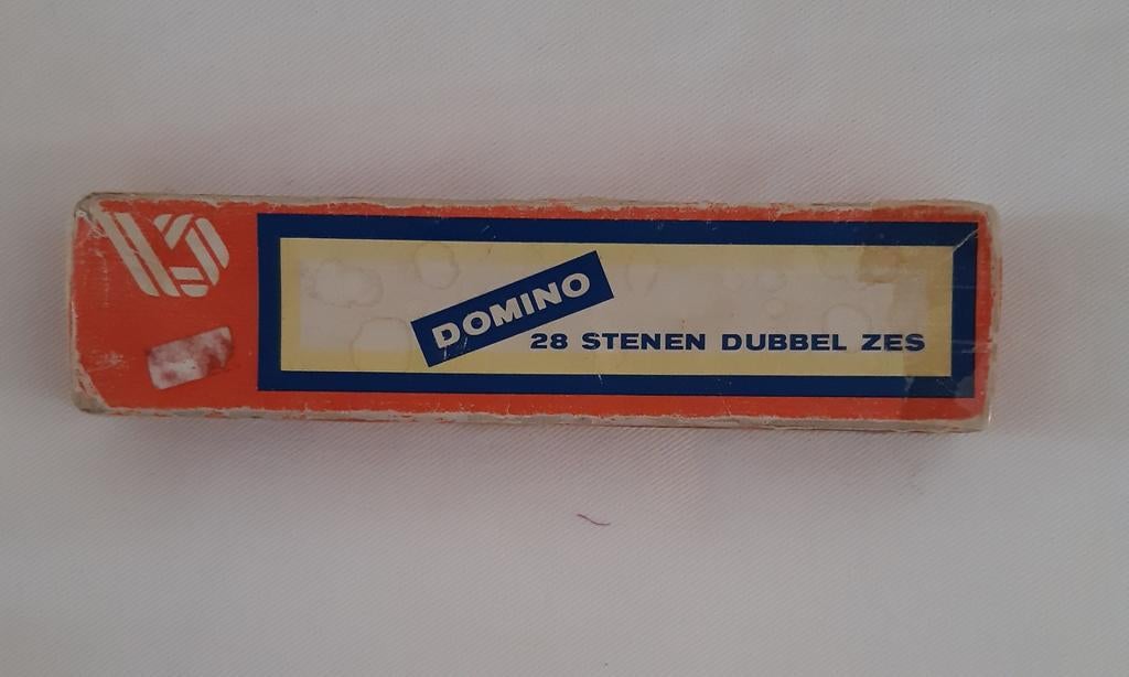 Vintage V&D domino, Ophalen of Verzenden, Verpakking