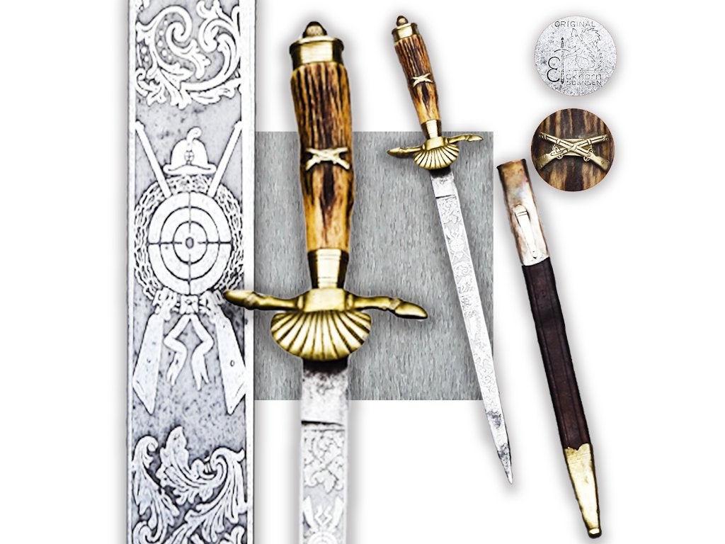 🚨Hirschfänger DAGGER - Pruisische SCHIETPRIJS - Origineel, Verzamelen, Militaria | Algemeen, Landmacht, Mes of Dolk, Ophalen of Verzenden