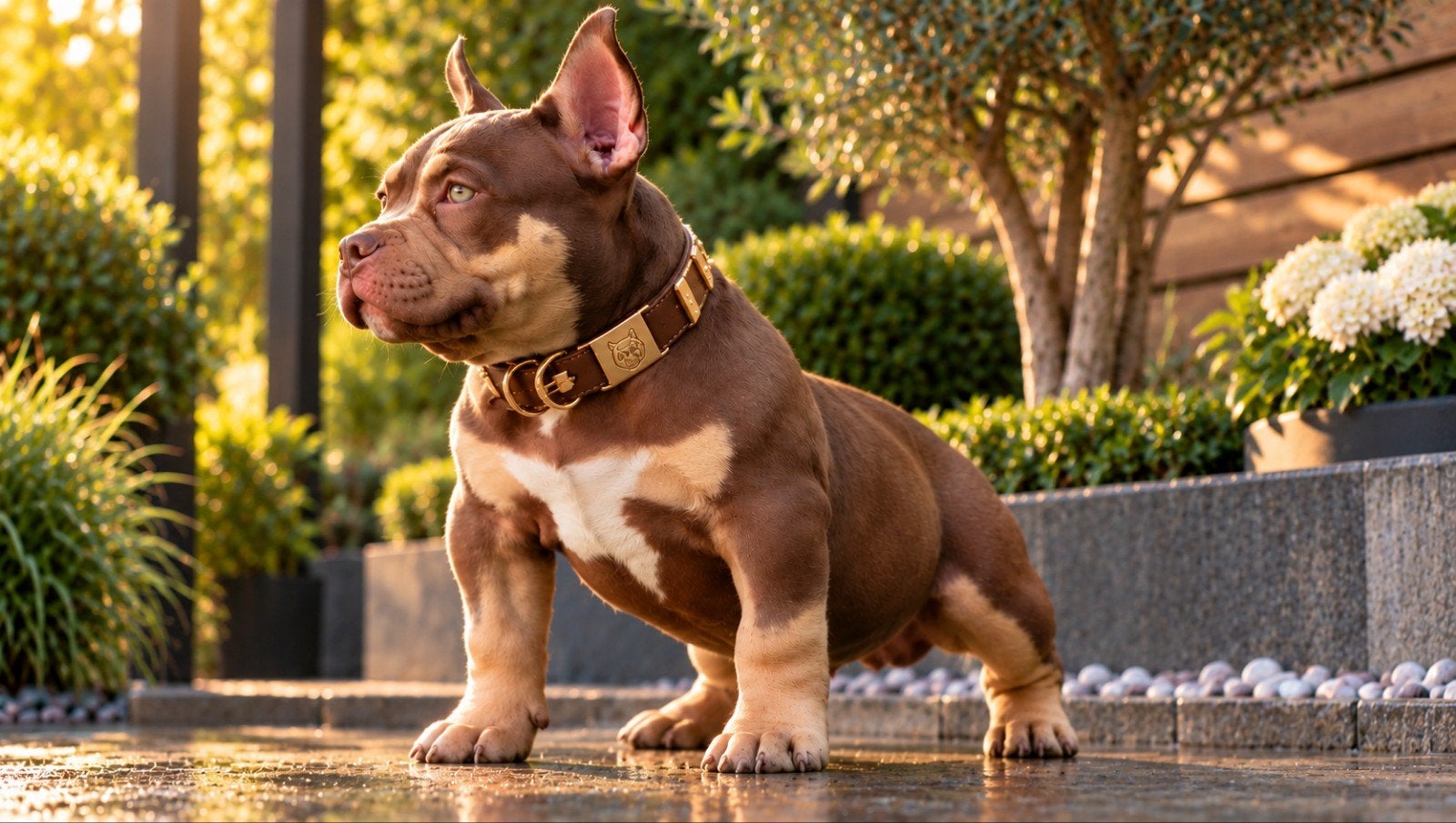 Prachtige American bully pup, Dieren en Toebehoren, België, 8 tot 15 weken, CDV (hondenziekte), Eén hond