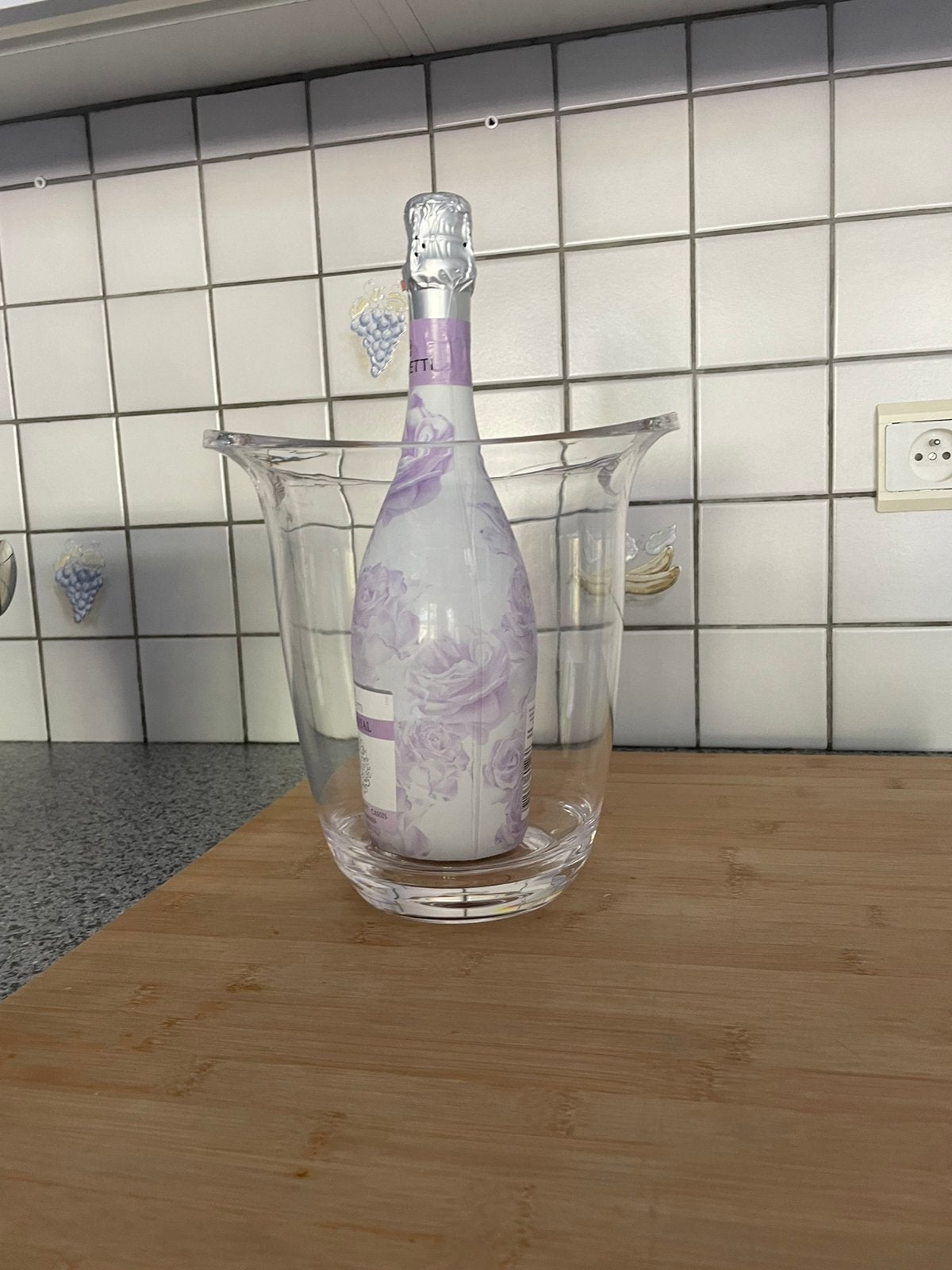 Seau à glace , seau à Champagne,, Huis en Inrichting, Woonaccessoires | Wijnrekken, Ophalen, Zo goed als nieuw