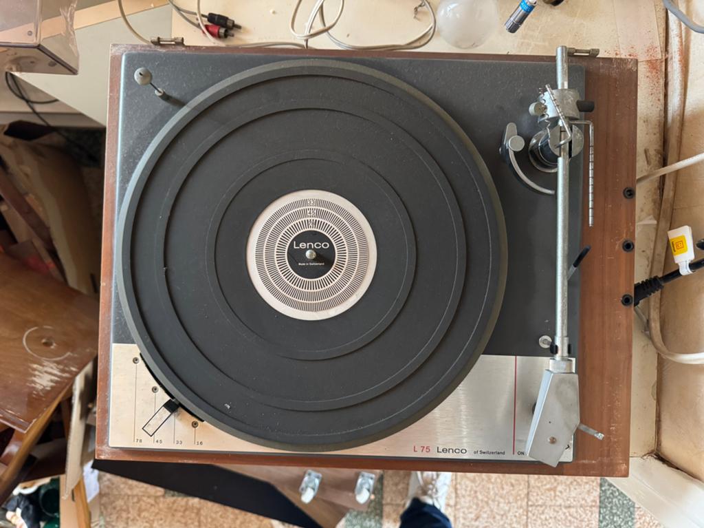 Lenco L75 platenspeler, Enlèvement, Comme neuf, Tourne-disque