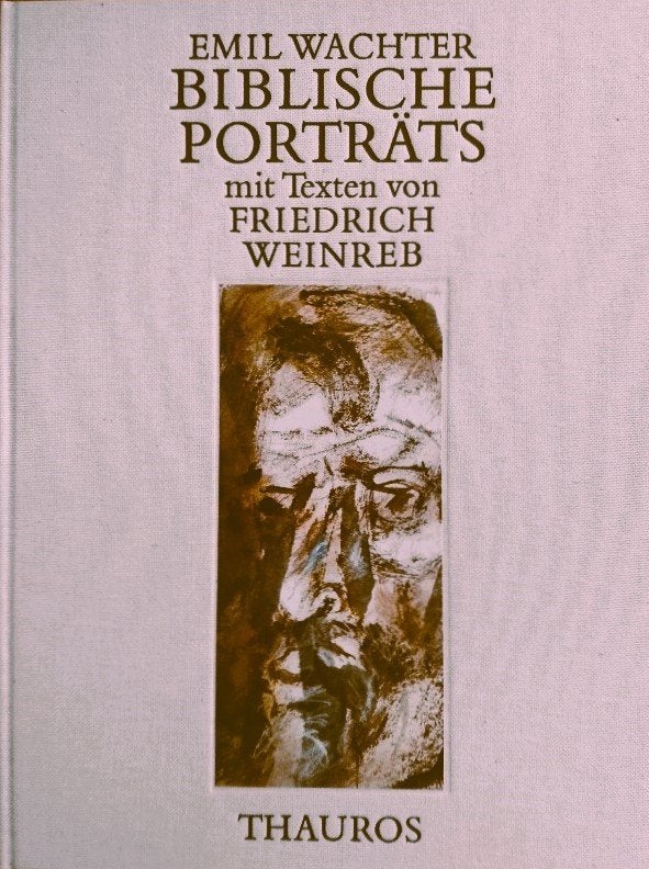Weinreb - Emil Wachter Biblische Portrats, Boeken, Ophalen, Zo goed als nieuw, Schilder- en Tekenkunst