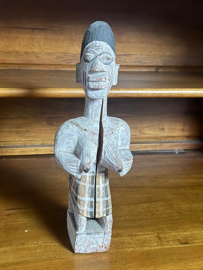 Statuette Africaine Fendue mais jolie, Enlèvement, Utilisé