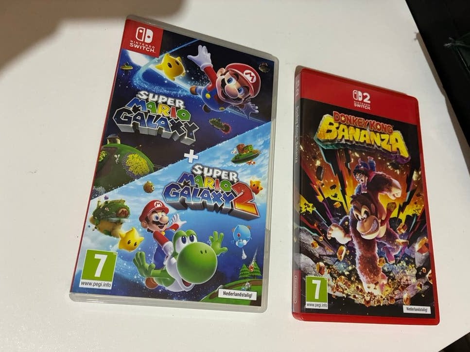 Super mario galaxy en donkey kong bananza, Consoles de jeu & Jeux vidéo, Jeux | Nintendo Switch, Enlèvement, Comme neuf